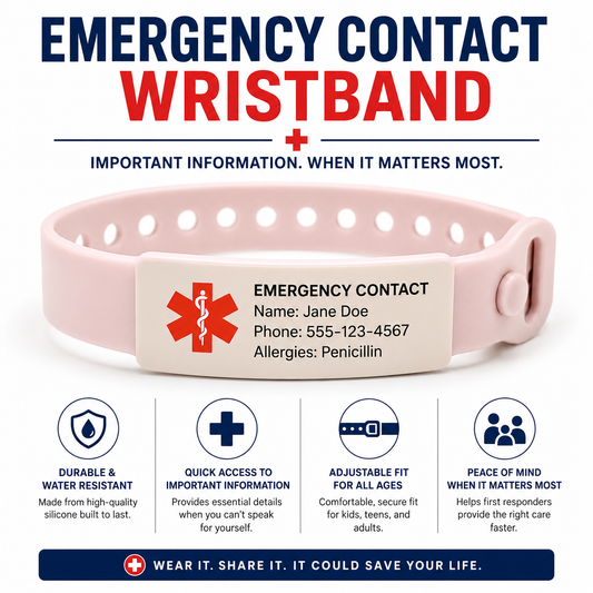 Waterproof Contact Wristband